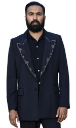 The Odyssey Himesh Patel Black Blazer - Image 3